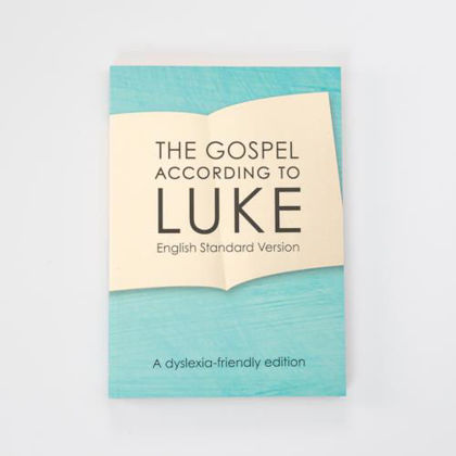 Picture of ESV Gospel of Luke (Dyslexia-friendly)