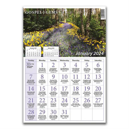 Picture of 2024 Calendar: Gospel Gems