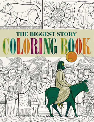 Picture of Biggest story colouring book The