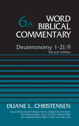 Picture of Deuteronomy 1-21:9, Volume 6A (WBC)