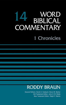 Picture of 1 Chronicles, Volume 14 (WBC)