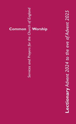 Picture of Common Worship Lectionary: Advent 24-25 - Large Print